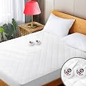 VALUXE Heated Mattress Pad King Size 12 Heat Settings Electric Bed Warmer