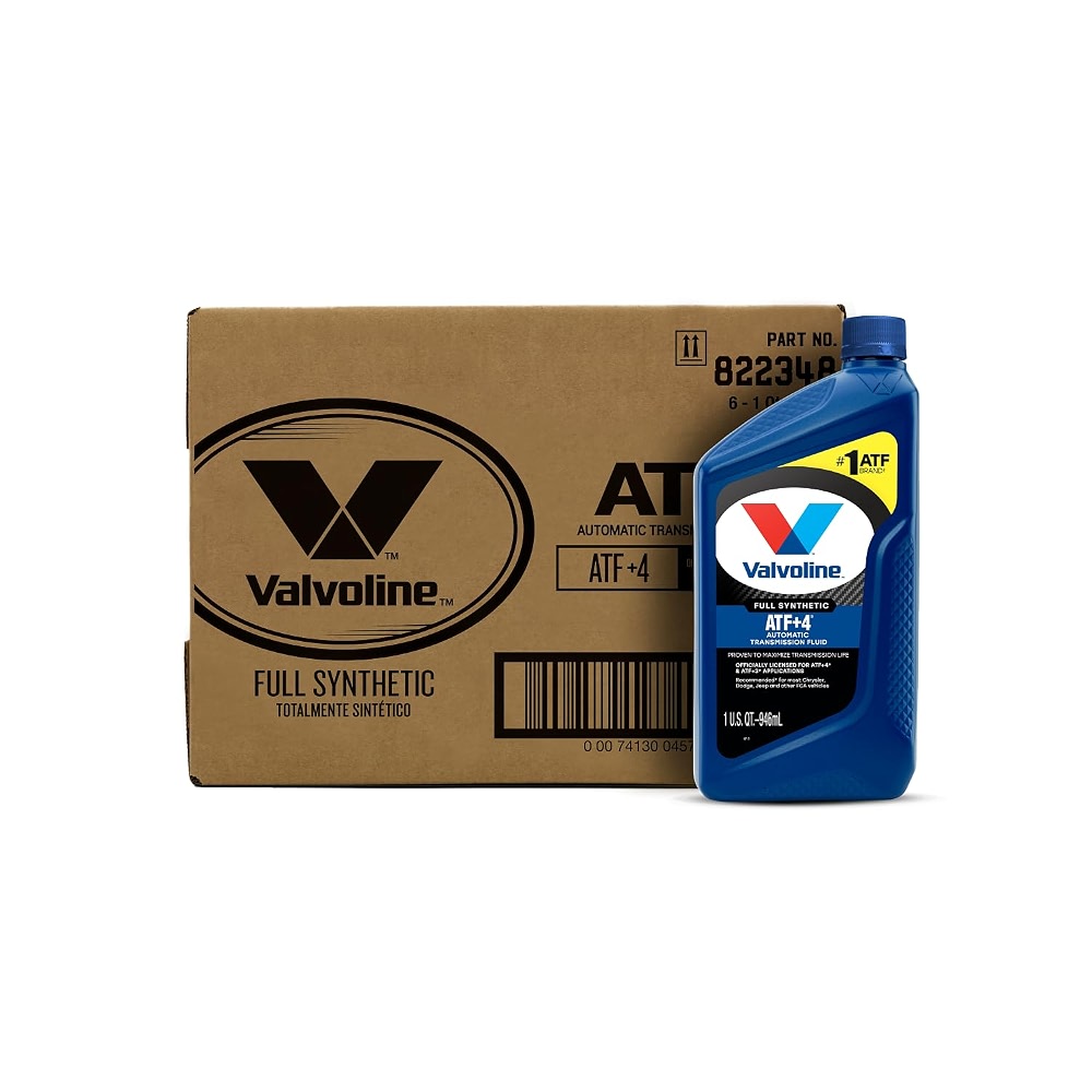 Valvoline ATF +4 Full Synthetic Automatic Transmission Fluid 1 QT, Case ...