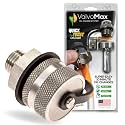 ValvoMax Oil Drain Valve – Quick Twist Oil Drain Plug for Mess-Free DIY Oil Changes – No Tools Required – M20-1.50 Thread Size – Veteran-Owned American Brand