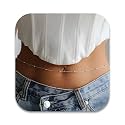 VAMA Adjustable Anti Tarnish Silver Kamarband Waist Hip Belly Body Beads Chains Kamar karddhani Kamar bandh Saree Vaddanam for Girls & Women