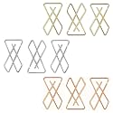 Vama Fashion Designer Ethnic clip on Safety saree pin Multipurpose Dupatta Chunri Sari pleats brooch Pin for Women & Girls