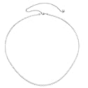 VAMA Saree Waist belt Sontada karddhani vaddanam Kamarbandh Hip Body belly chain for women Girls (Silver body chain)