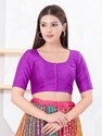 Vamas-The Designer Blouses U-Neck Women Blouse