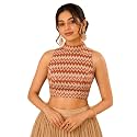 Vamas Women39s Net Saree Blouse Padded