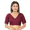 Vamas Women39s Silk Padded Self Design Half