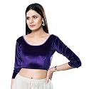 Vamas Women39s Velvet Non-Padded Stretchable Long Sleeve