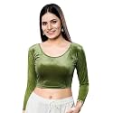 Vamas Women39s Velvet Non-Padded Stretchable Long Sleeve