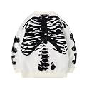 Vamtac Mens Oversized Sweater Vintage Graphic Pullover Crewneck Knit Jumper Y2K Unisex Streetwear 2026 Fall Tops