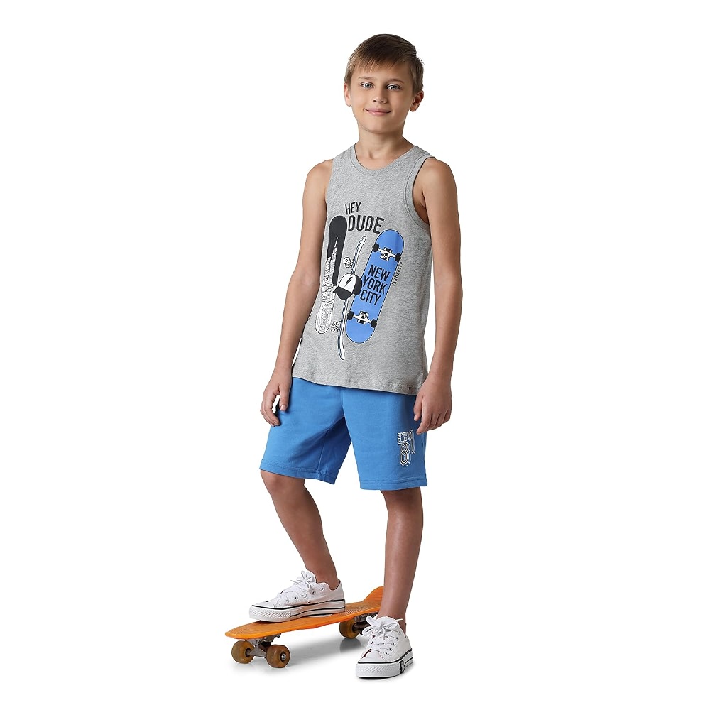 VAN HEUSEN Boys Smart Tech Vest - Cotton - Easy Stain Release, Anti ...