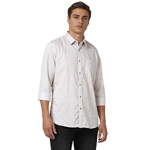 Van Heusen Casual Printed Shirt for Men