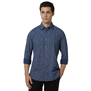 Van Heusen Casual Printed Shirt for Men