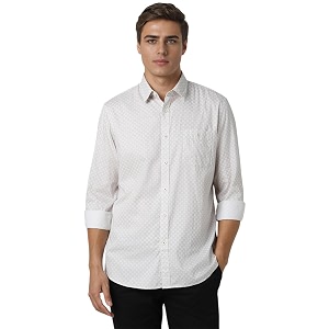 Van Heusen Casual Printed Shirt for Men