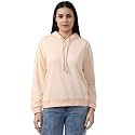 Van Heusen Cotton Blend Women Hooded Sweatshirt