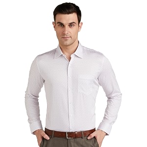 Van Heusen Formal Printed Shirt for Men