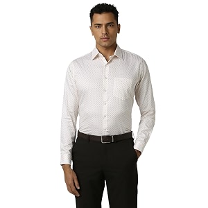 Van Heusen Formal Printed Shirt for Men