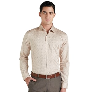 Van Heusen Formal Printed Shirt for Men