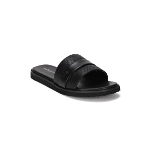 Van Heusen Mens Black Slipper