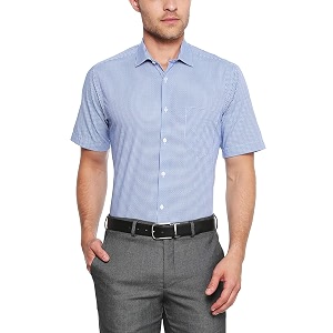 Van Heusen Mens Solid Regular Fit Formal