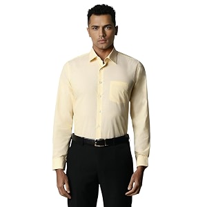 Van Heusen Mens Cotton Slim Fit Solid