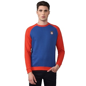 Van Heusen Mens Cotton Blend Crew Neck