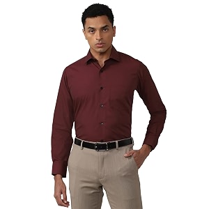 Van Heusen Mens Cotton Regular Fit Shirt