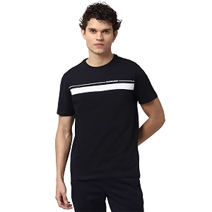 Van Heusen Mens Cotton Regular Fit T-Shirt