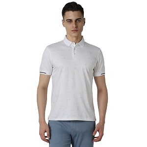 Van Heusen Mens Cotton Solid Regular Fit