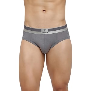van heusen men briefs - pima cotton stretch - colour fresh ultra soft solid_20002_quite shade_m