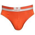 Van Heusen Men's Cotton Briefs (Pack of 1) (20002_Rooibos Tea_X-Large_Rooibos Tea_XL)