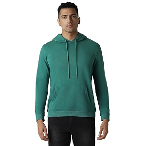 Van Heusen Mens Hooded Neckline Full Sleeve
