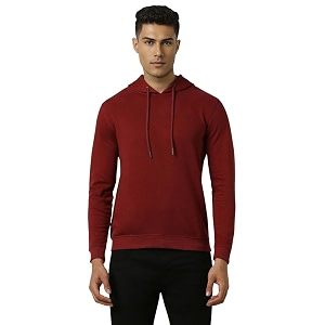 Van Heusen Mens Hooded Neckline Full Sleeve