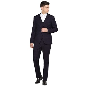 van heusen men39s polyester blend three piece suit-dress set