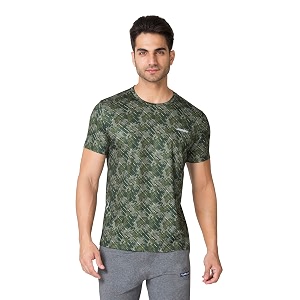 Van Heusen Mens Polyester Regular Fit T-Shirt