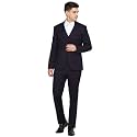 Van Heusen Men's Polyester Blend Three Piece Suit-Dress Set