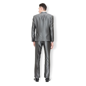 Van Heusen Mens Rayon Grey Two Piece