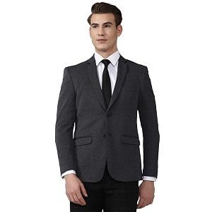 Van Heusen Mens Regular Fit Polyester Blend