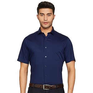 Van Heusen Mens Regular Shirt VHSH517M008585 Blue