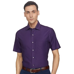 Van Heusen Mens Solid Regular Fit Formal