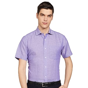Van Heusen Mens Solid Regular Fit Formal