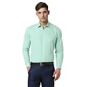 Van Heusen Men Cotton Solid Regular Fit