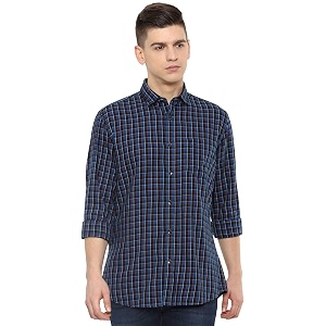 Van Heusen Mens Slim Fit Casual Shirt