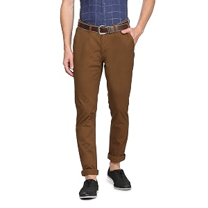 Van Heusen Mens Slim Casual Trousers