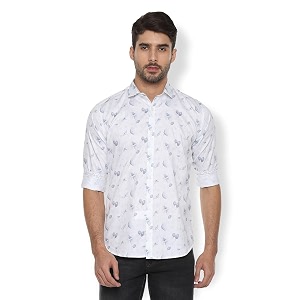 Van Heusen Mens Slim Fit Casual Shirt