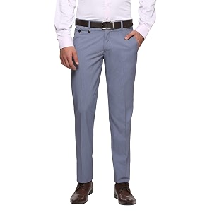 Van Heusen Mens Slim Fit Formal Trousers