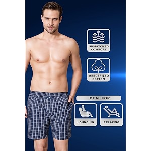 Van Heusen Men Allover Print Boxer Shorts