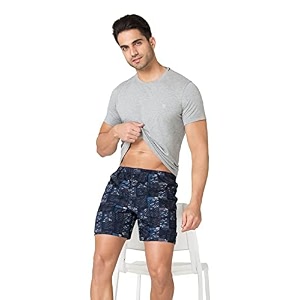 Van Heusen Men Allover Print Boxer Shorts