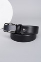 VAN HEUSEN Men Black Genuine Leather Belt