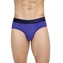 Van Heusen Men Briefs - Polyamide Spandex - 4-Way Stretch, Body Defining Fit, Solid_30007_Royal Blue_M