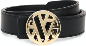 VAN HEUSEN Men Casual Black Artificial Leather