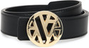 VAN HEUSEN Men Casual Black Artificial Leather